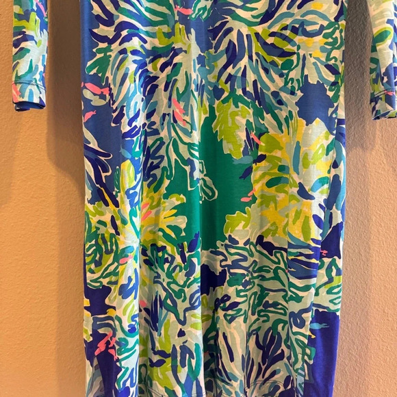 Lilly Pulitzer Wade and Sea Riva Dress Pima Cotton Size XS - Picture 6 of 15